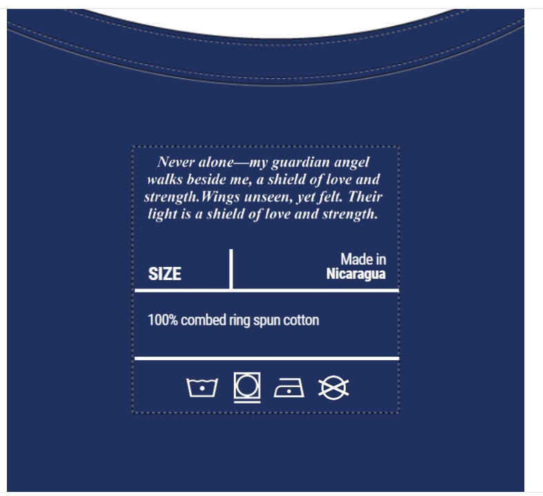 Wovenlight-Subtle Signs Boho Angel Feather T-Shirt