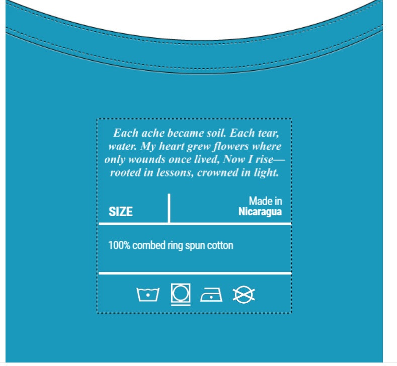 Boho Spirit-Tough Love Flower & Broken Heart