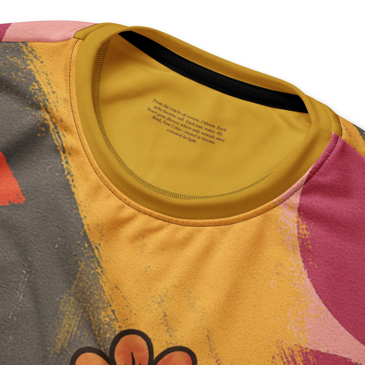 Mirror and Flame Growing Pains- Broken Heart Flower Unisex Sweatshirt