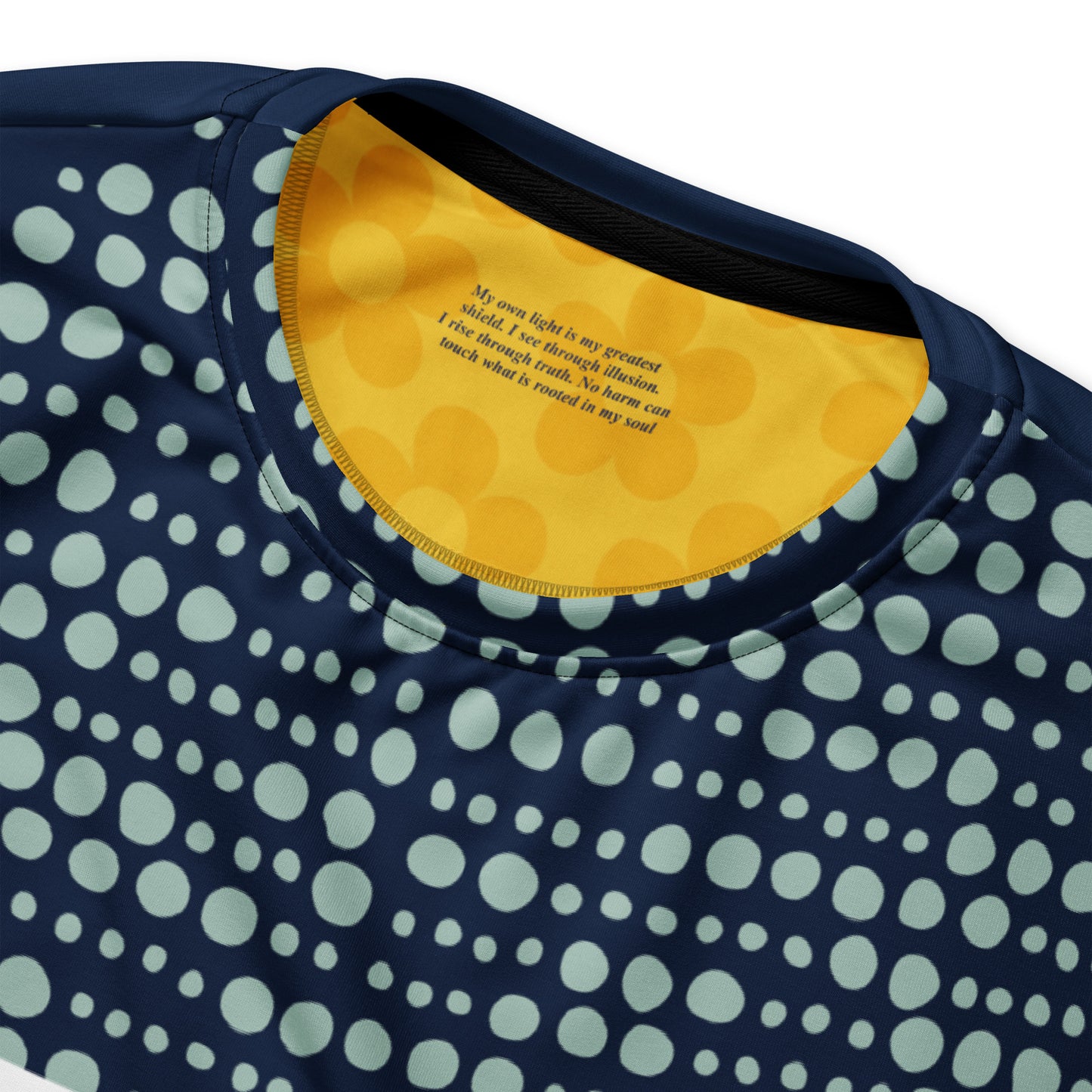 Mirror and Flame Piercing Illusion- Evil Eye and Phoenix Unisex Sweatshirt