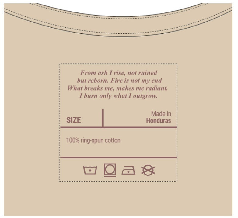 Skyfire-Rise Up Phoenix with Flames T-Shirt