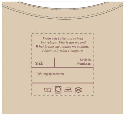 Skyfire-Rise Up Phoenix with Flames T-Shirt