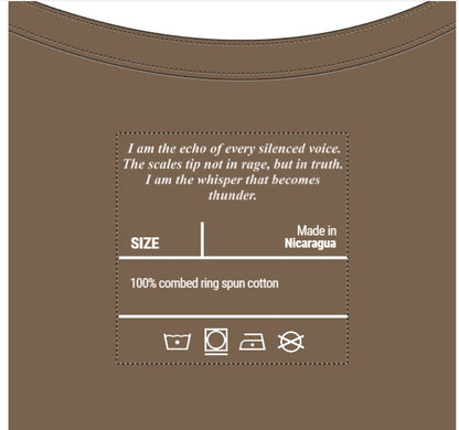 Boho Spirit-Truth Exposed Justice T-Shirt