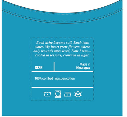 Boho Spirit-Tough Love Flower & Broken Heart