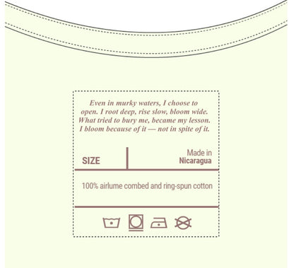 Boho Earth-Tough Bloom Paisley Lotus Flower T-Shirt