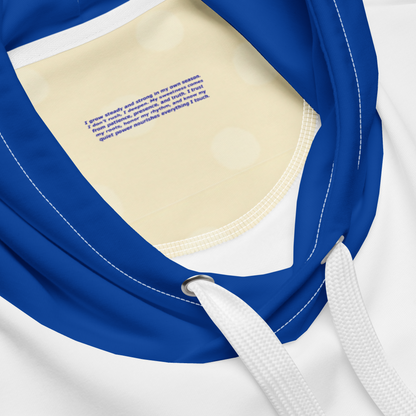 Pi Unisex Hoodie- I don't rush- I ripen (Blueberry Pie)