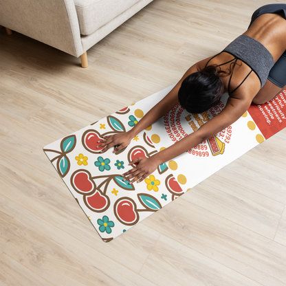Sweet as Pi- Cherry Pie Yoga Mat