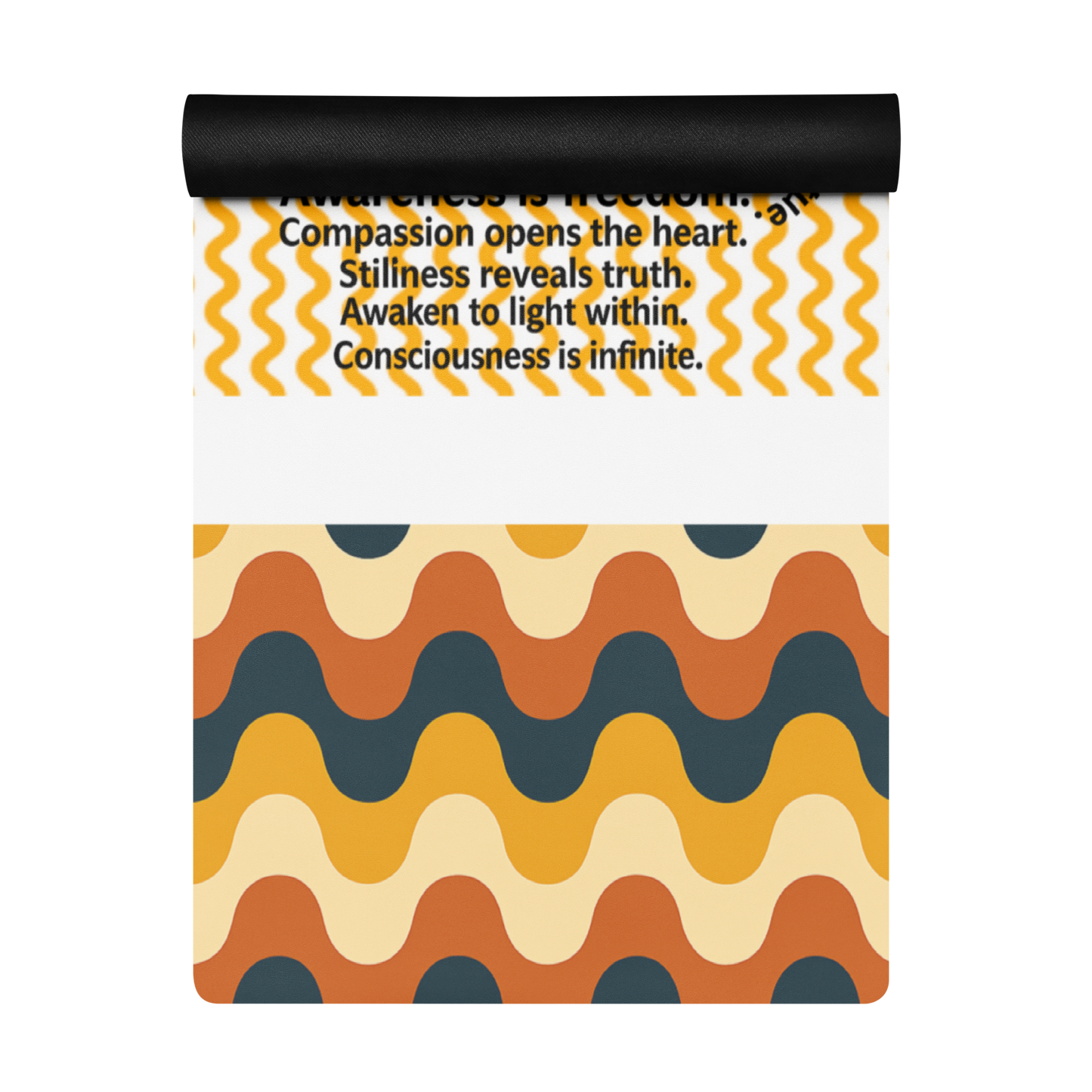 Boho Earth-Cold Awakening Coffee Yoga Mat