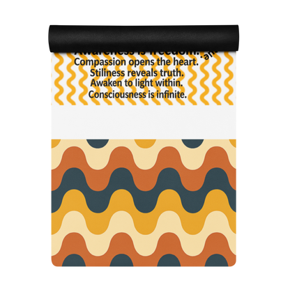 Boho Earth-Cold Awakening Coffee Yoga Mat